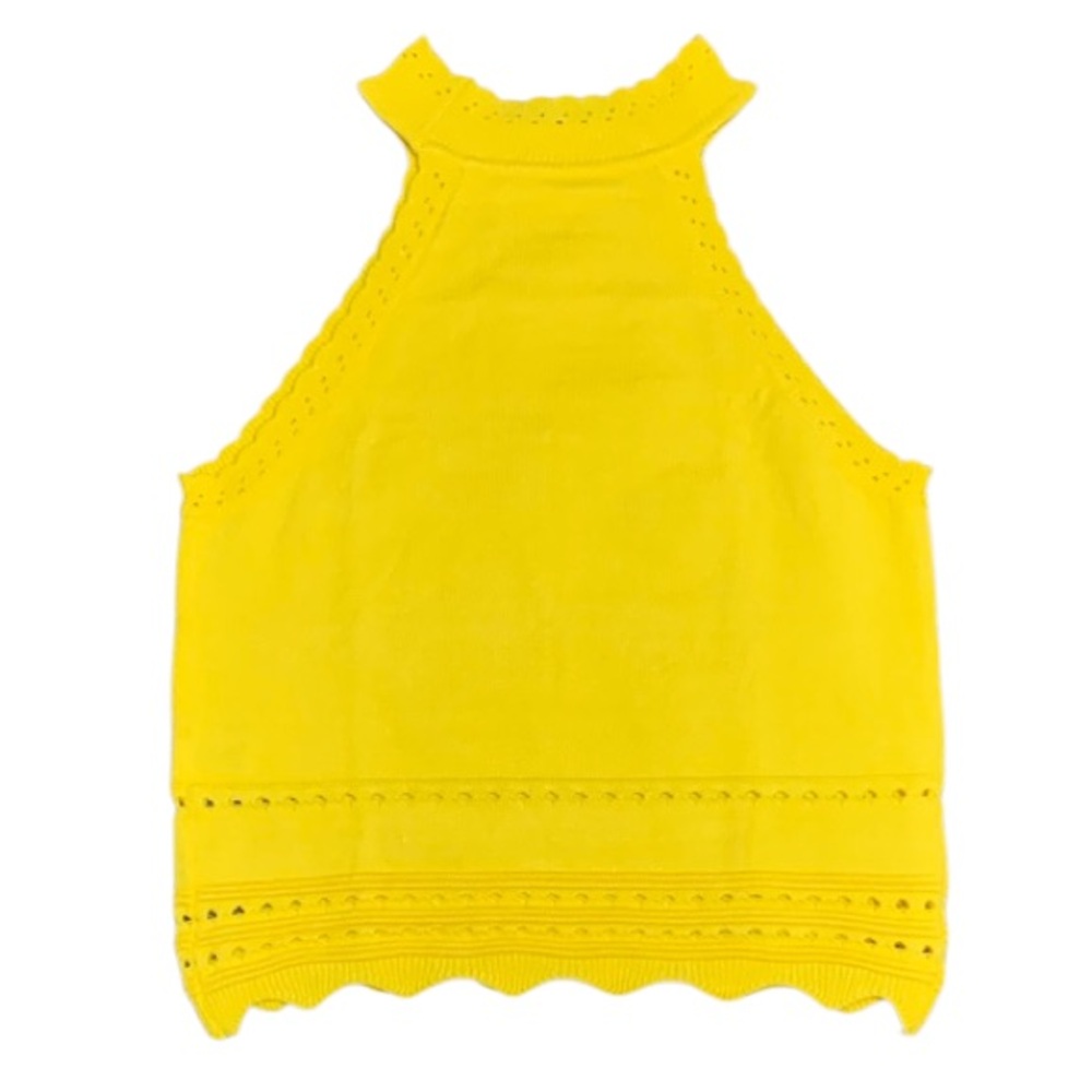 Yellow Sleeveless Women's Top